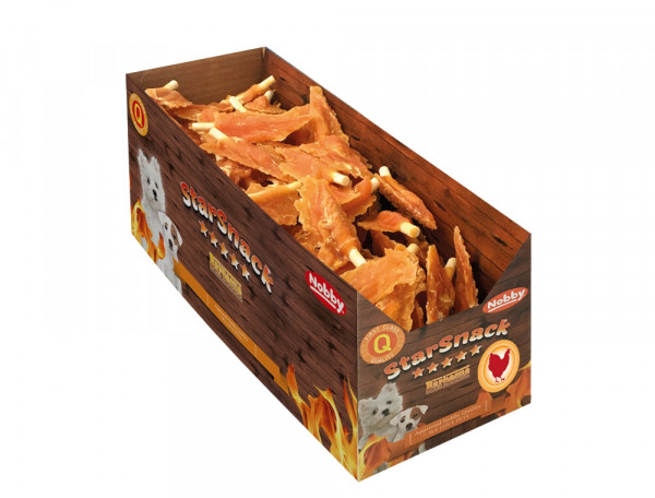 Przysmak dla psa Starsnack Chicken Stick mini Nobby 3kg (ok.190szt.)- skrzydełka z kurczakiem 10cm - Nobby zdjęcie 1