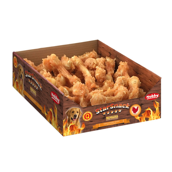 Przysmak dla psa Starsnack Chicken Bone Nobby 2,1kg (ok.50szt.)- kości z kurczakiem 12,5cm) - Nobby zdjęcie 1