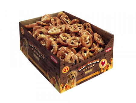 Przysmak dla psa Starsnack Chicken Pretzel S Nobby 5kg (ok.200szt.)- precle z kurczakiem rozmiar S (6,5cm) - Nobby zdjęcie 1