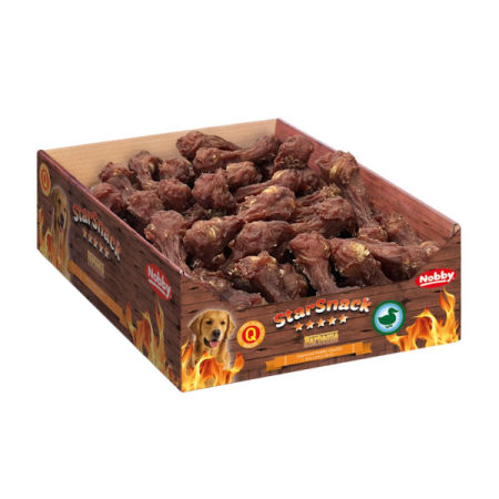 Przysmak dla psa Starsnack Duck Bone Nobby 2,1kg (ok.50szt.)- kości z kaczką 12,5cm - Nobby zdjęcie 1